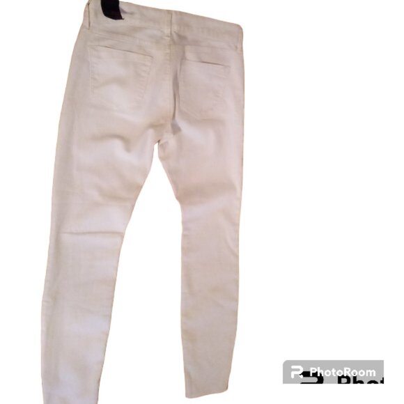 Express Zelda Jean Legging white sz 2 NEW - Picture 5 of 12